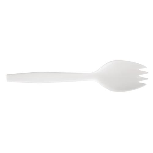 Fiesta Plastic Spork White (Pack 100)