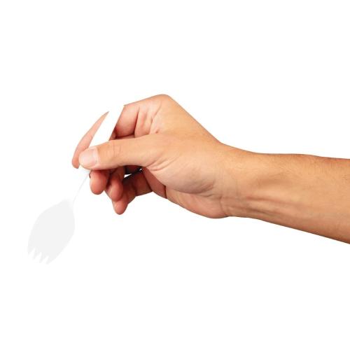 Fiesta Plastic Spork White (Pack 100)