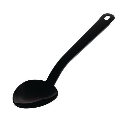 Matfer Bourgeat Exoglass Serving Spoon Black  - 340mm