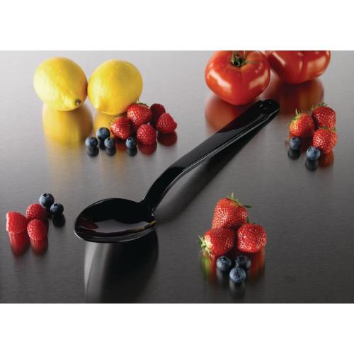 Matfer Bourgeat Exoglass Serving Spoon Black  - 340mm