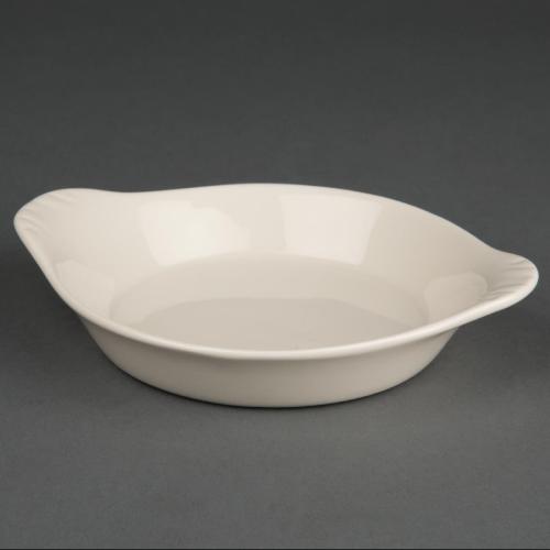 Olympia Ivory Round Eared Dish - 130mm 5" (Box 6)