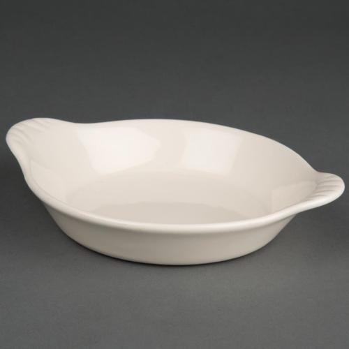 Olympia Ivory Round Eared Dish - 140mm 5 1/2" (Box 6)