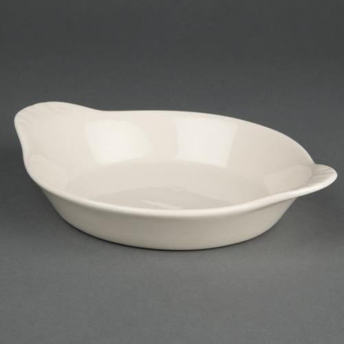 Olympia Ivory Round Eared Dish - 160mm 6 1/4" (Box 6)