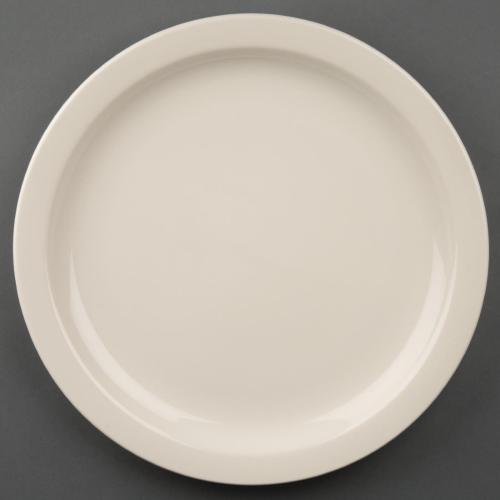 Olympia Ivory Narrow Rim Plate - 280mm 11" (Box 6)