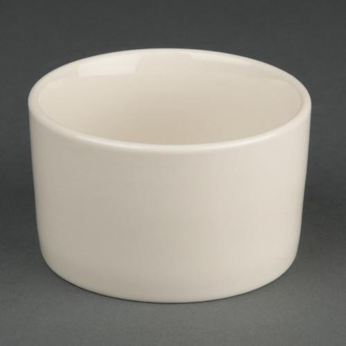 Olympia Ivory Contemporary Ramekin - 90mm 3 1/2" (Box 12)