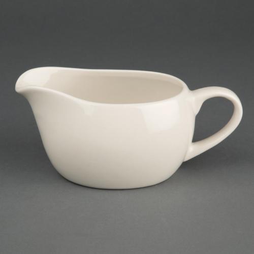 Olympia Ivory Sauce Boat - 350ml 11 4/5fl oz (Box 6)