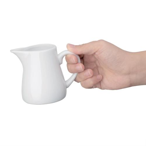 Olympia Whiteware Jug - 170ml 5 7/10fl oz (Box 6)