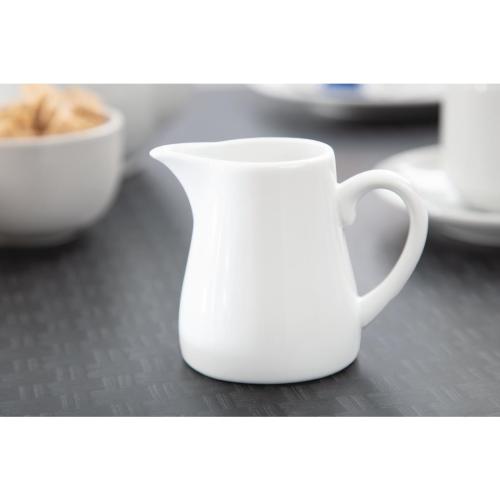 Olympia Whiteware Jug - 170ml 5 7/10fl oz (Box 6)
