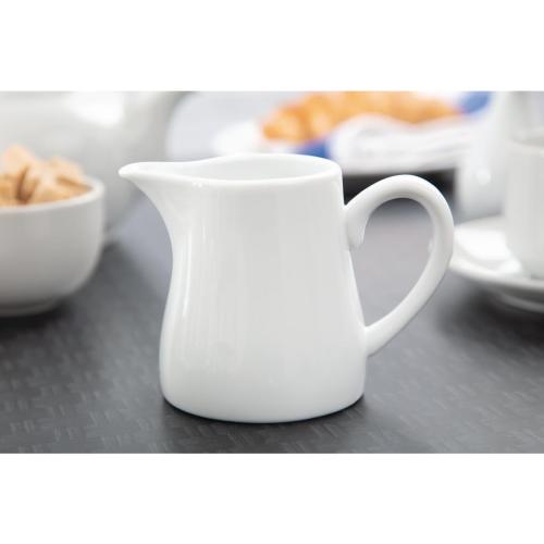 Olympia Whiteware Jug - 305ml 10 3/10fl oz (Box 6)