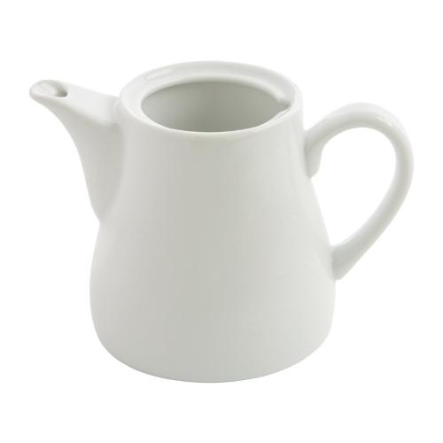 Olympia Whiteware Tea Pot - 483ml 16 3/10fl oz (Box 4)