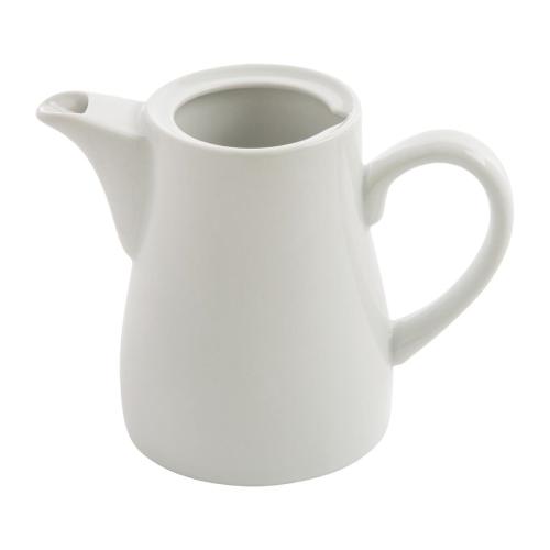 Olympia Whiteware Tea/Coffee Pot - 310ml 10 2/5fl oz (Box 4)