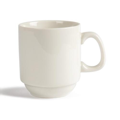 Olympia Ivory Stacking Mug - 285ml 9 3/5fl oz (Box 12)