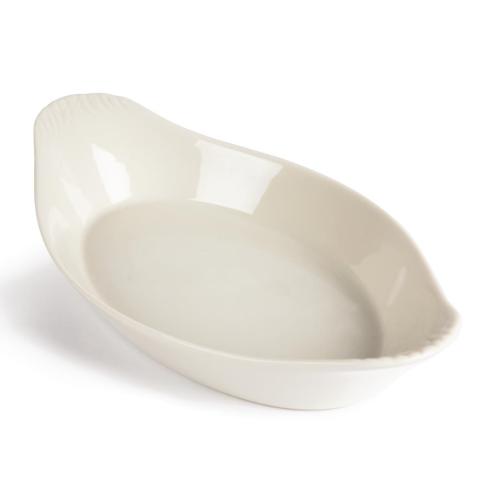 Olympia Ivory Oval Eared Dish - 130x230mm 5x9" (Box 6)