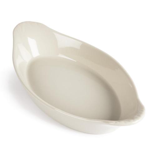 Olympia Ivory Oval Eared Dish - 140x260mm 5 1/2x10 1/4" (Box 6)