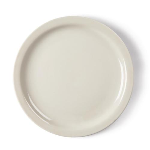 Olympia Ivory Narrow Rim Plate - 255mm 10" (Box 12)