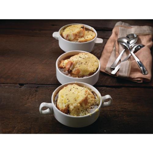 Simplicity White Stacking Soup Cup Lugged - 28.5cl 10oz (Box 36) (B2B)