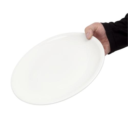 Simplicity White Pizza Plate - 315mm 12 1/2" (Box 6)