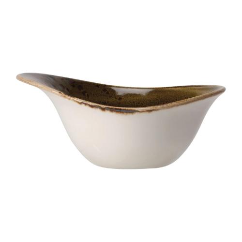 Steelite Craft Brown Bowl Freestyle - 18cm 7" (Box 12) (Direct)