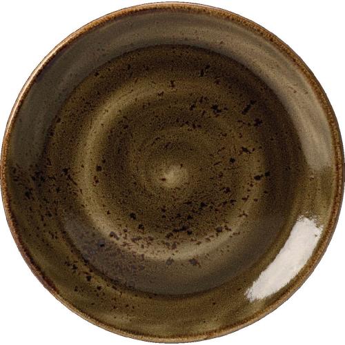 Steelite Craft Brown Plate Coupe - 30cm 11 3/4" (Box 12) (Direct)