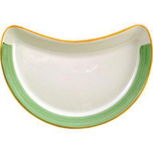 Rio Green Crescent Salad 20.25cm 8" (Box 12) (Direct)