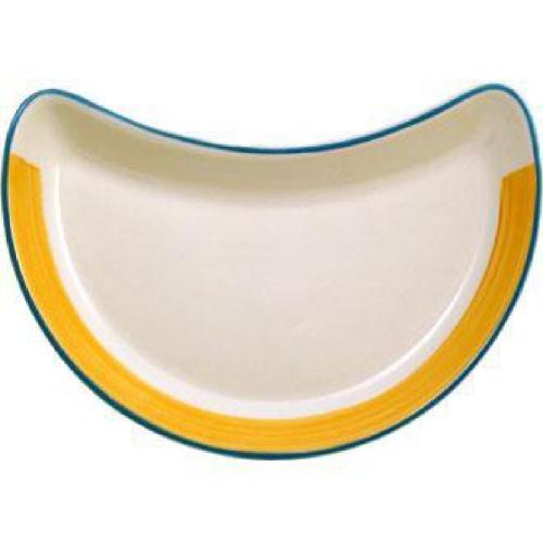 Rio Yellow Crescent Salad 20.25cm 8" (Box 12) (Direct)