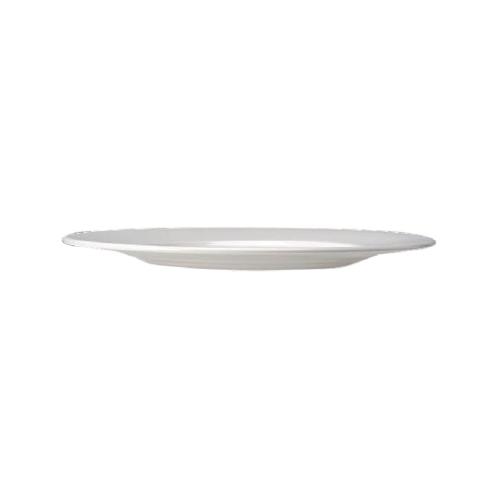 Steelite Monaco White Plate Wide Rim - 255mm 10" (Box 24) (B2B)