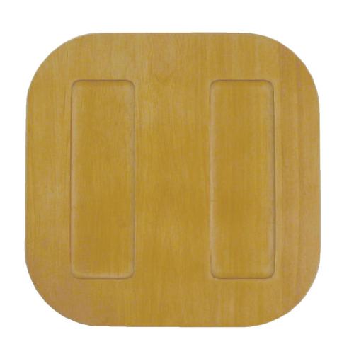 Steelite Taste Light Wood Platter - 30cm Sq (Box 12) (Direct)