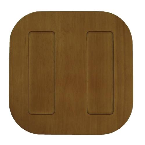 Steelite Taste Dark Wood Platter - 30cm Sq (Box 12) (Direct)