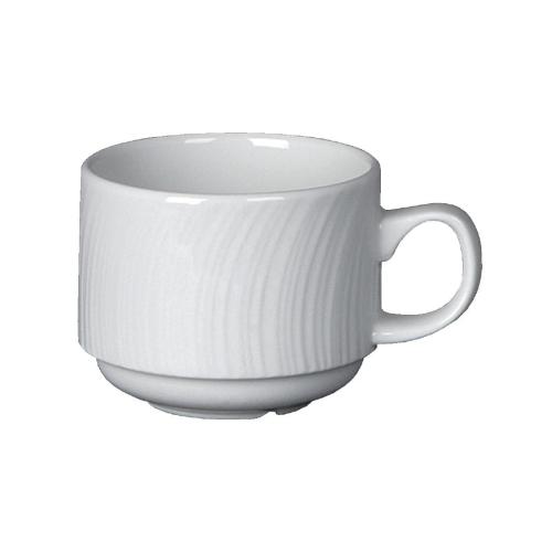 Steelite Spyro Cup Stacking - 21.25cl 7 1/2oz (Box 36) (B2B)