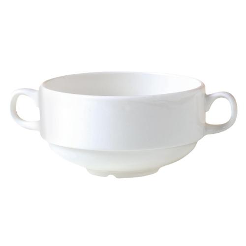 Monaco Stacking Soup Cup Handled - 28.5cl 10oz (Box 36) (B2B)