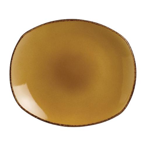 Steelite Terramesa Mustard Spice Plate - 20.25cm 8" (Box 24) (B2B)