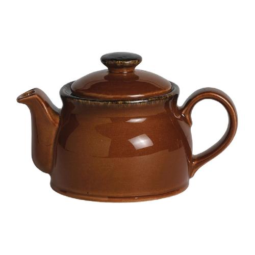 Steelite Terramesa Mocha Club Teapot - 42.5cl 15oz Lid 2 (Box 6) (B2B)
