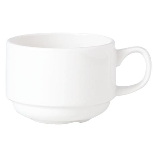 Steelite Simplicity White Espresso Stacking Cup - 100ml (Box 36)(B2B)
