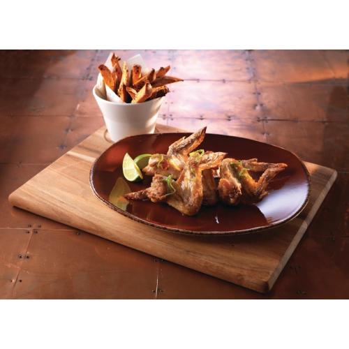 Steelite Terramesa Mocha Spice Plate - 20.25cm 8" (Box 24) (B2B)