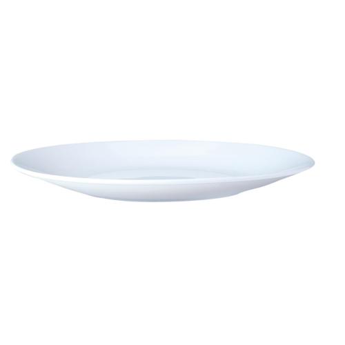 Contour White Plate - 152.5mm 6" (Box 36) (B2B)