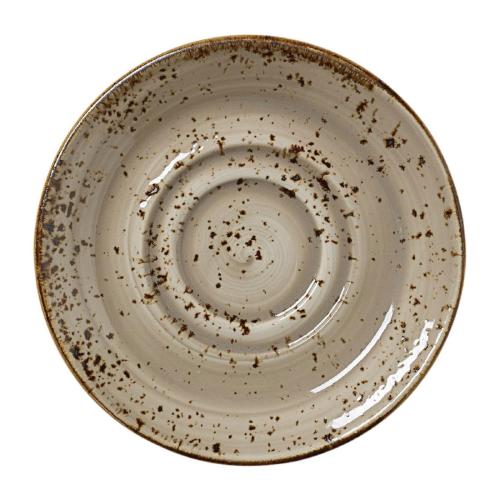 Steelite Craft Porcini Stand/Saucer Double Well Large 14.5cm (Box 36) (B2B)