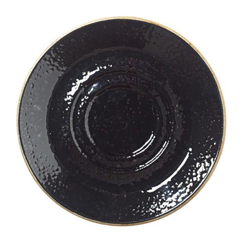 Steelite Craft Liquorice Stand/Saucer Double Well Large 14.5cm (Box 36) (B2B)