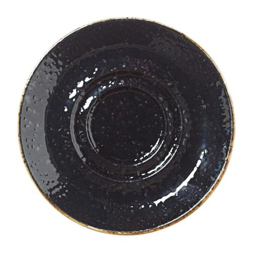 Steelite Craft Liquorice Saucer Double Well Small 11.75cm (Box 12) (B2B)