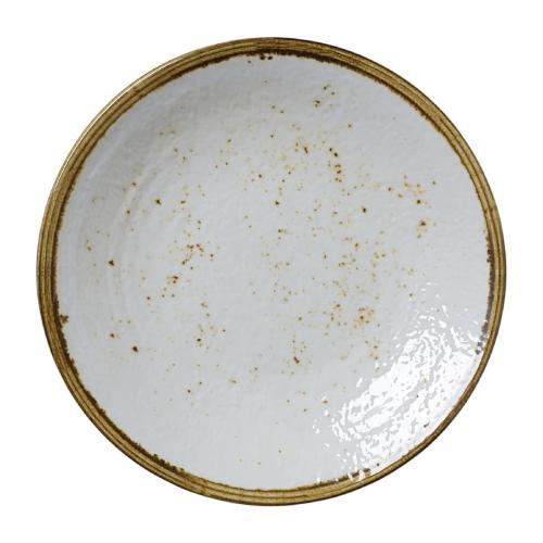 Steelite Craft White Melamine Plate Coupe 25.4cm (10") (Box 6) (B2B)