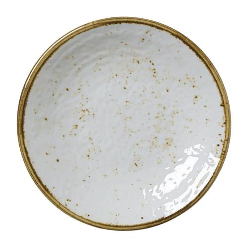 Steelite Craft White Melamine Plate Coupe - 162cm 6 3/8" (Box 6) (B2B)