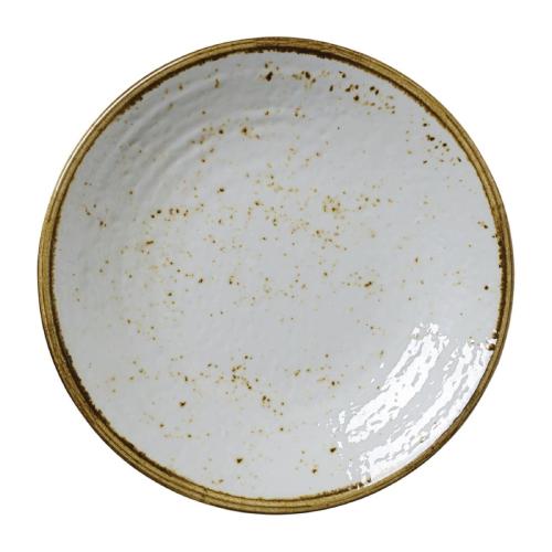 Steelite Craft White Melamine Plate Coupe 21cm (8 1/4") (Box 6) (B2B)