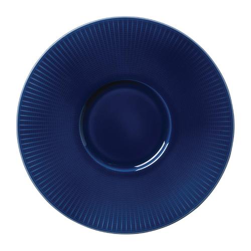 Steelite Willow Azure Gourmet Plate Small Well - 28.5cm 11 1/4" (Box 6) (B2B)