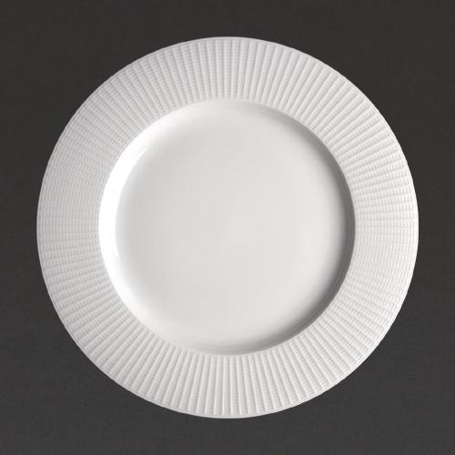Steelite Willow Gourmet Plate Large Well - 285nm 11 1/4" (Box 6) (B2B)