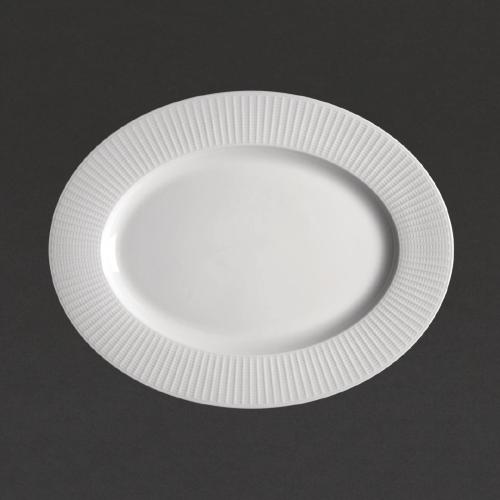 Steelite Willow Oval Plate 33cm (13") (Box 12) (B2B)