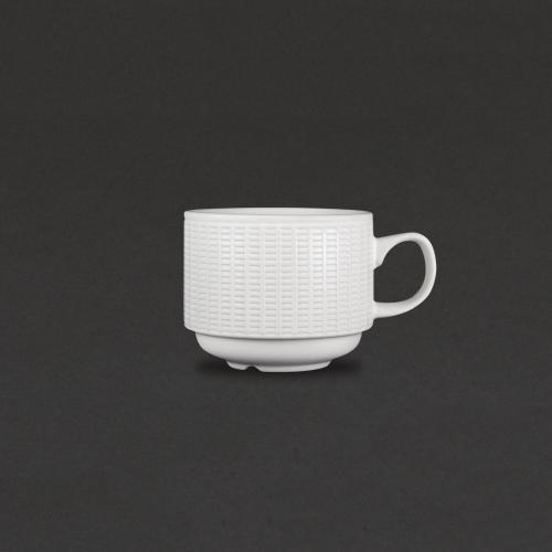 Steelite Willow Cup Stacking - 21.25cl 7 1/2oz (Box 36) (B2B)