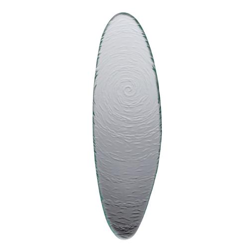 Steelite Scape Glass Clear Oval Platter 40cm (16") Clear (Box 6) (B2B)