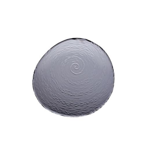 Steelite Scape Glass Smoked Round Platter 25cm (10") Clear (Box 12) (B2B)