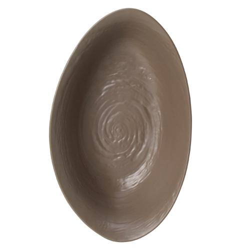 Steelite Scape Mushroom Lg Oval Bowl 40x24x10cm H 16x9 1/2x4" (Box 1) (Direct)