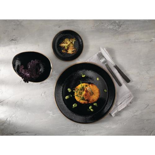 Steelite Craft Liquorice Plate Coupe 25.25cm (10") (Box 24) (B2B)