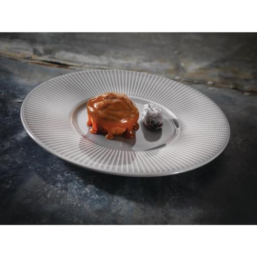 Steelite Willow Mist Gourmet Plate Medium Well - 28.5cm 11 1/4" (Box 6) (B2B)